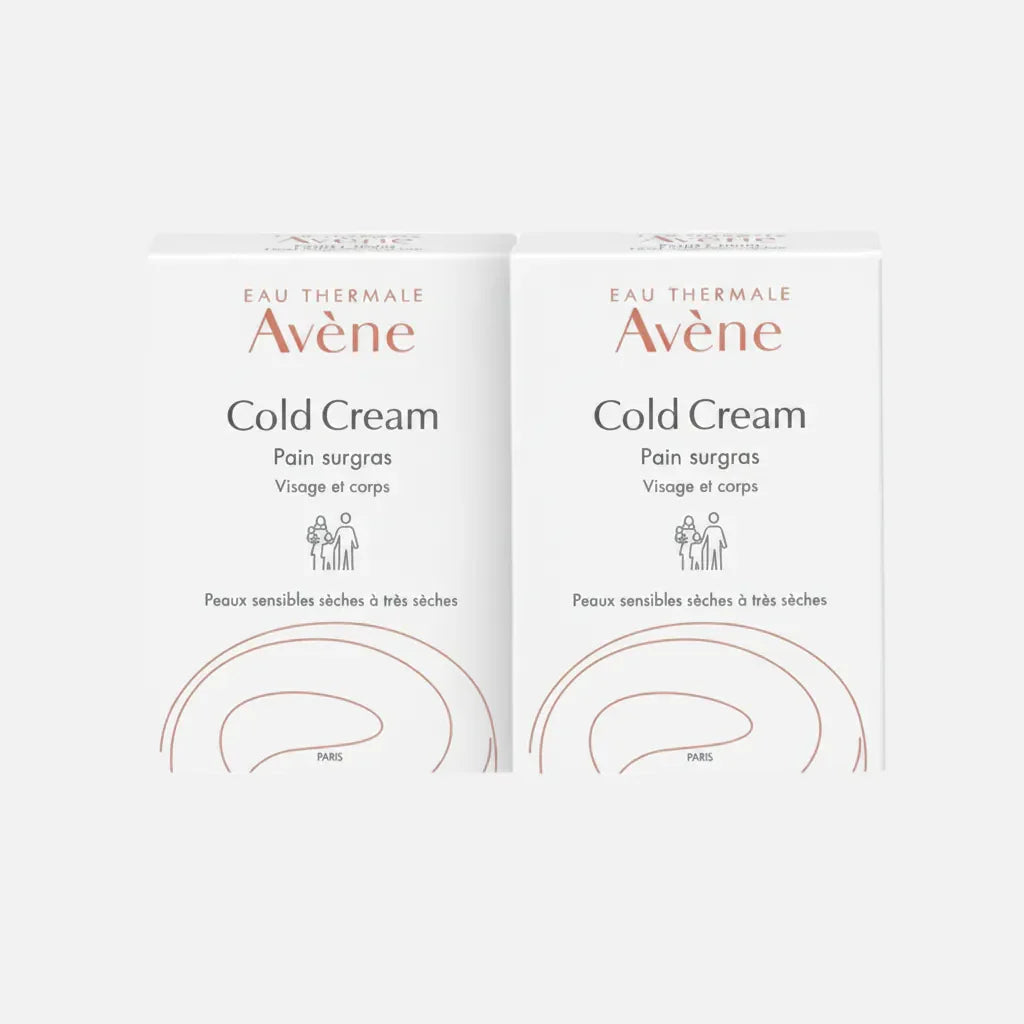 Avène Cold Cream Kiinteä Saippua Kasvoille ja Vartalolle Kuivalle Herkälle Iholle 100 g
