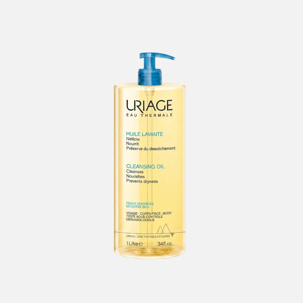 Uriage Cleansing Oil 1000ml For Face And Body
