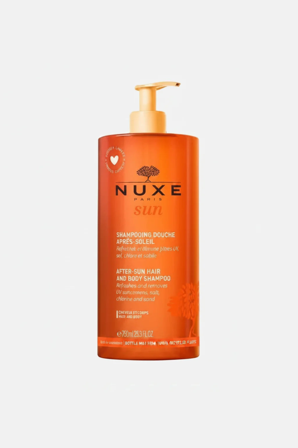 NUXE Sun Shampoo Shower After-Sun Body and Hair 750ml