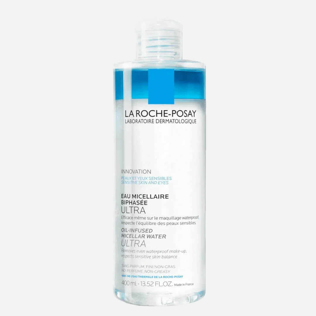 La Roche-Posay Oil Infused Micellar Water Ultra 400ml Twophase Micellar Water For Ultrasensitive Skin