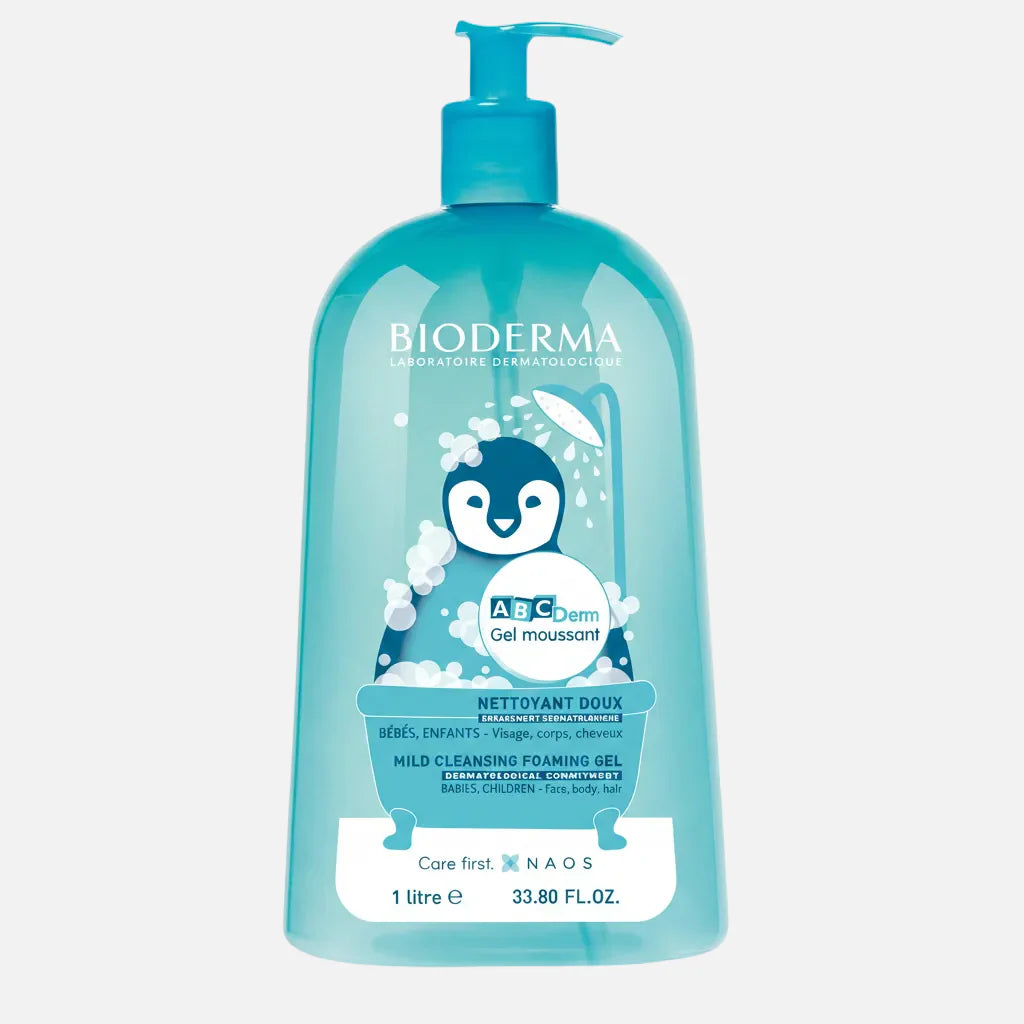 Bioderma Abcderm Mild Cleansing Foaming Gel 1000ml