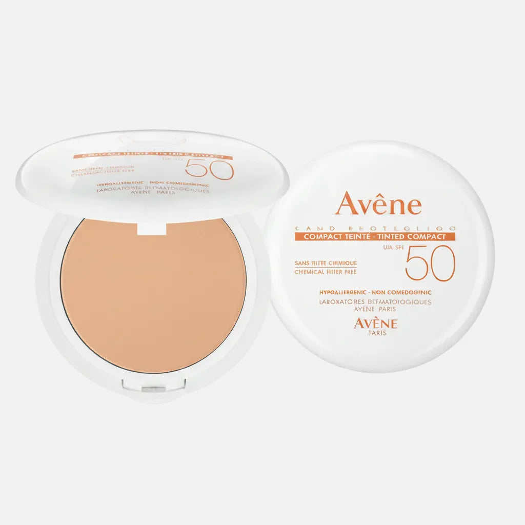 Avène Tinted Compact Sand SPF50 10g – Sävy­suoja herkälle iholle