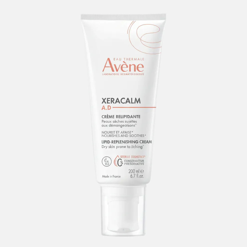 Avène Xeracalm A.D Relipidising Cream 200 ml – Kuivalle ja kutisevalle iholle
