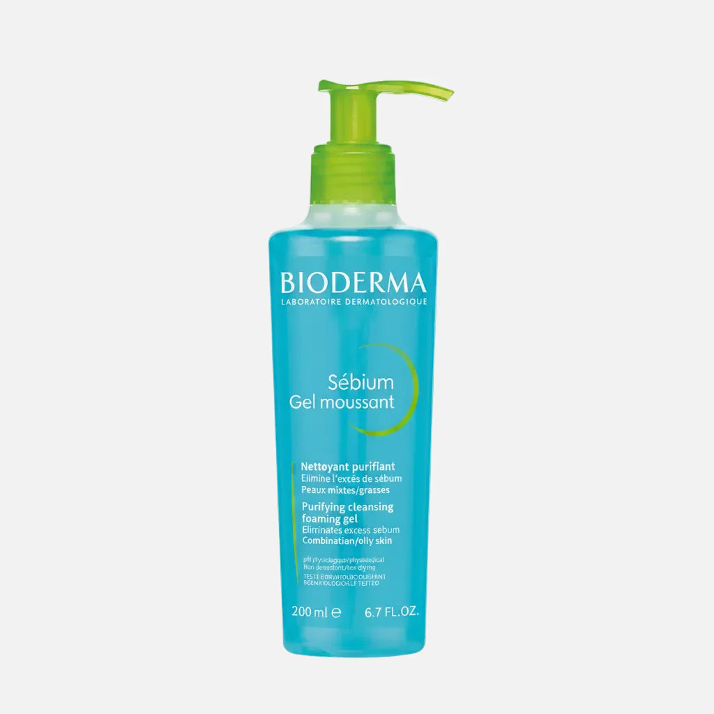 Bioderma Sebium Gel Moussant Cleansing Foaming Gel 200ml