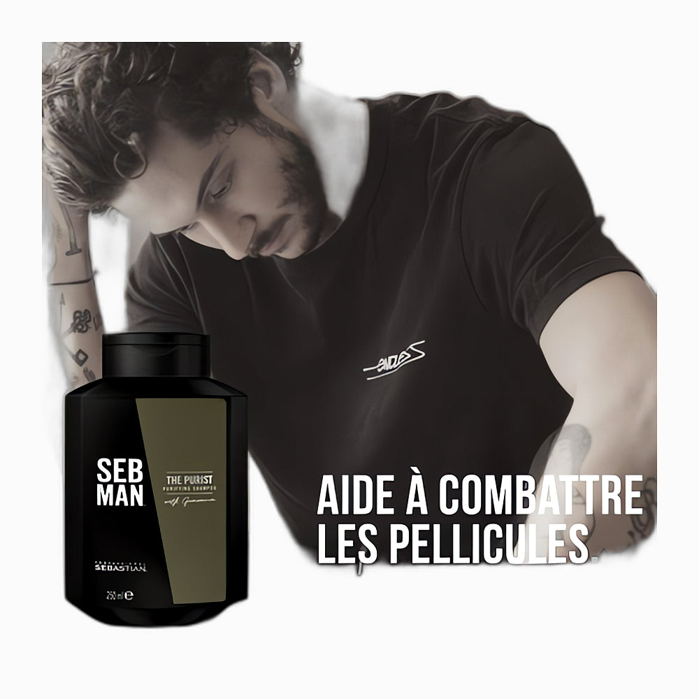 Sebastian Professional Seb Man The Purist Cleansing Shampoo 1000 ml